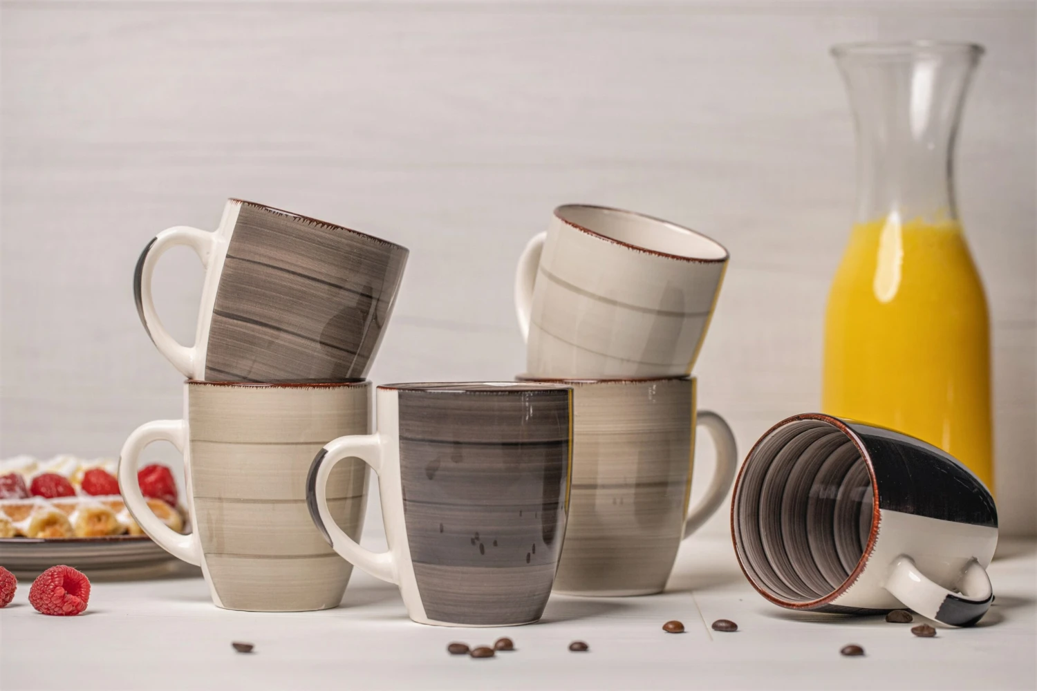 Studio Tavola Mokken Vintage Loft 350 Ml - 6 Stuks 4 Studio Tavola Mokken Vintage Loft 350 Ml - 6 Stuks - Image 2