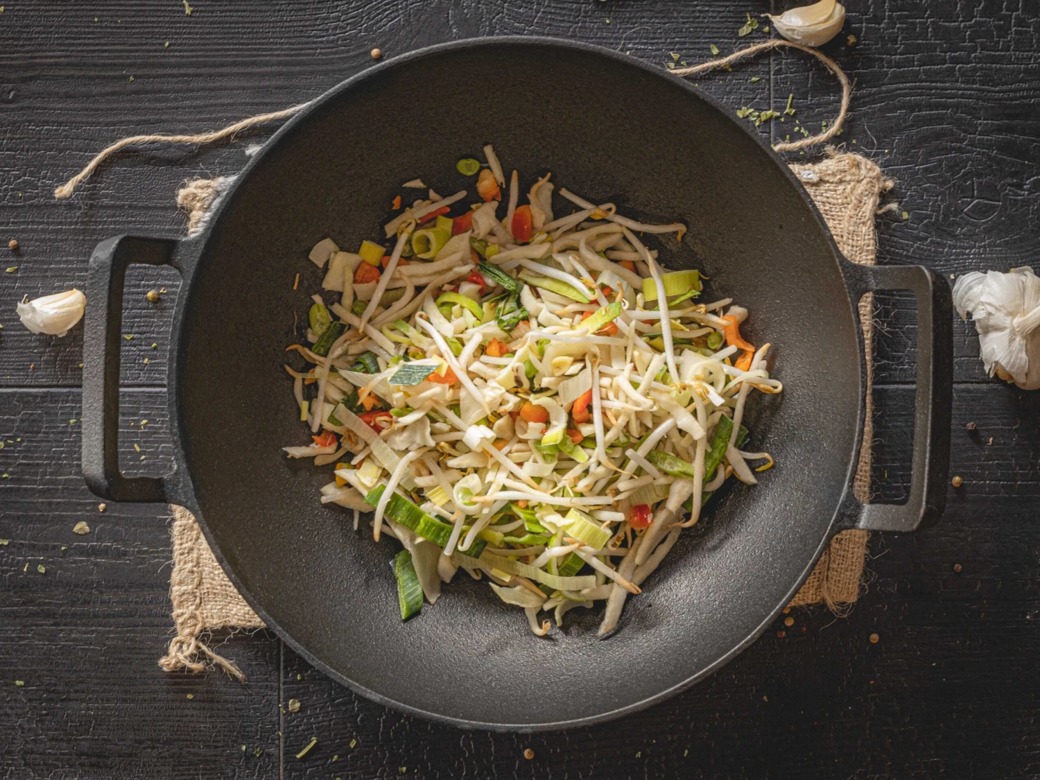 Blackwell Wokpan / Wadjan - Gietijzer - ø 32 Cm - Zonder Anti-aanbaklaag 5 Blackwell Wokpan / Wadjan - Gietijzer - ø 32 Cm - Zonder Anti-aanbaklaag - Image 3