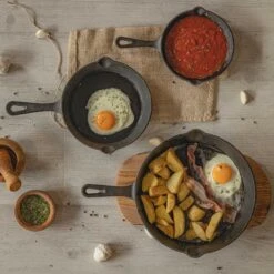 Blackwell Koekenpan - Gietijzer - ø 20 Cm - Zonder Anti-aanbaklaag 17 Blackwell Koekenpan - Gietijzer - ø 20 Cm - Zonder Anti-aanbaklaag -Cuisine Et Table jh gietijzer 002 2 1