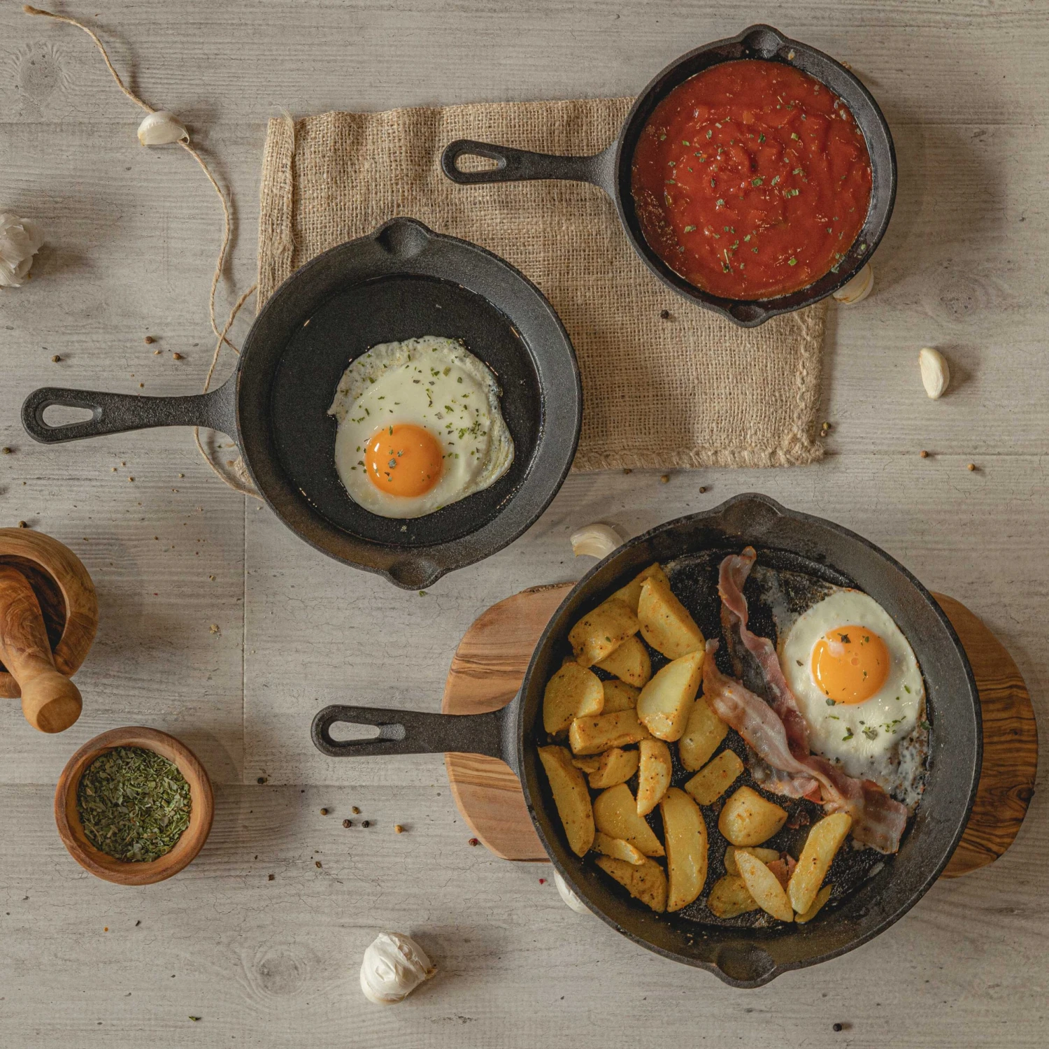 Blackwell Koekenpan - Gietijzer - ø 20 Cm - Zonder Anti-aanbaklaag 7 Blackwell Koekenpan - Gietijzer - ø 20 Cm - Zonder Anti-aanbaklaag - Image 5