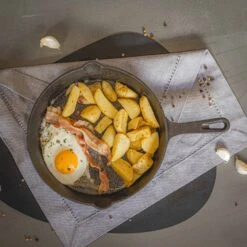 Blackwell Koekenpan - Gietijzer - ø 25 Cm - Zonder Anti-aanbaklaag 18 Blackwell Koekenpan - Gietijzer - ø 25 Cm - Zonder Anti-aanbaklaag -Cuisine Et Table jh gietijzer 002 7