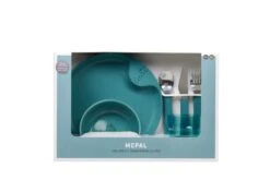 Mepal Kinderservies Mio Deep Turquoise 6-Delig -Cuisine Et Table kinderservies mepal mio 6 delig deep turquoise 1