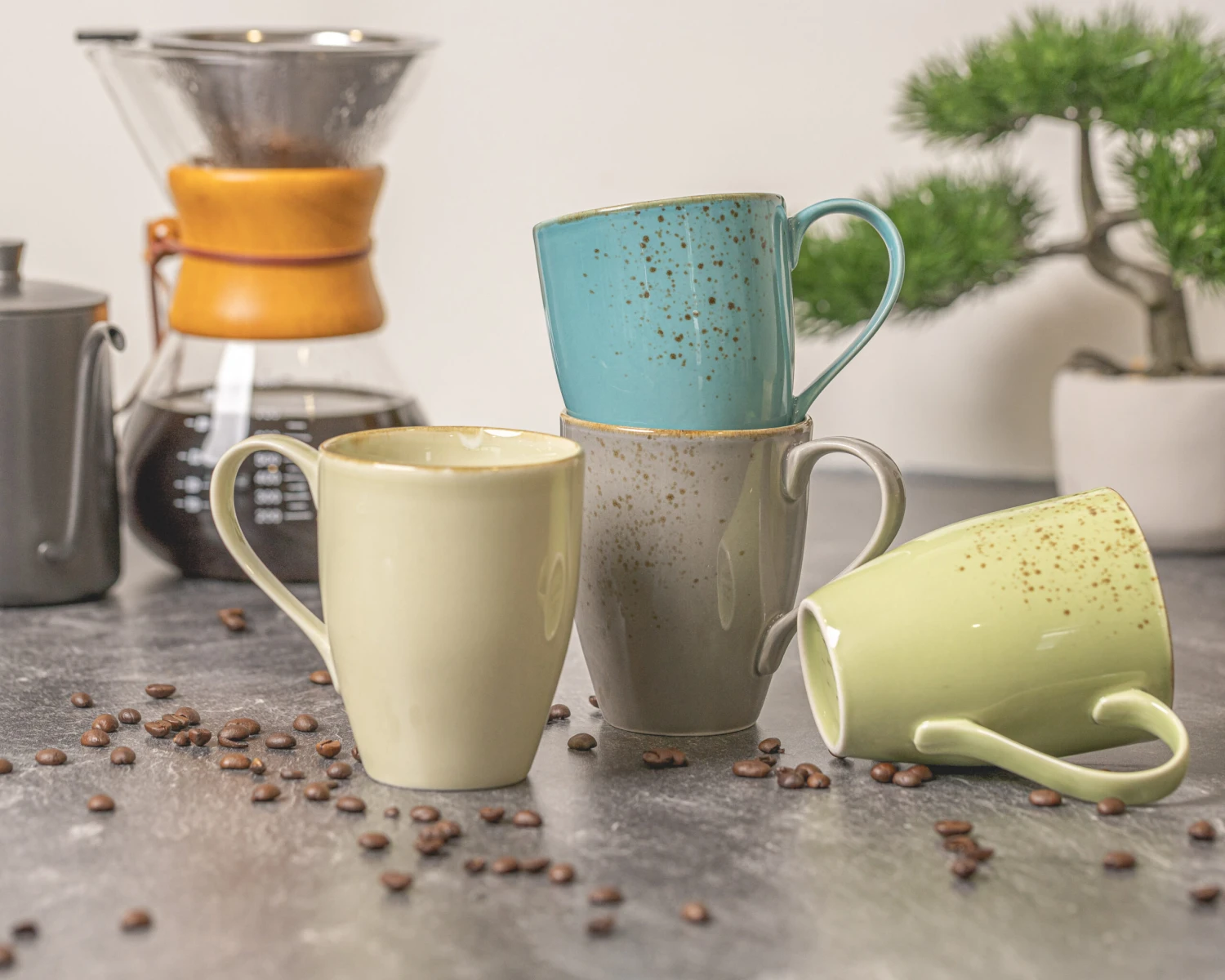 Jay Hill Serviesset Santorini - 16-delig / 4 Personen - Groen 7 Jay Hill Serviesset Santorini - 16-delig / 4 Personen - Groen - Image 5