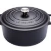 Le Creuset Braadpan Signature - Mat Zwart - ø 24 Cm / 4.2 Liter 1 Le Creuset Braadpan Signature - Mat Zwart - ø 24 Cm / 4.2 Liter -Cuisine Et Table le creuset braadpan zwart 22cm 2