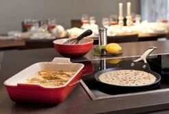 Le Creuset Pannenkoekenpan Les Forgées TNS - ø 28 Cm - Standaard Anti-aanbaklaag -Cuisine Et Table le creuset pannenkoekenpan sfeer