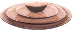 Cosy & Trendy Kleine Schaal Laguna Old Rose 20 X 17 Cm -Cuisine Et Table leguna old rose bord