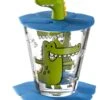 Leonardo Kinderglas Set Bambini Krokodil 215 Ml - 3-Delig -Cuisine Et Table leonardo drinkbeker krokodil