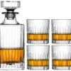 Cookinglife Whiskey Set (karaf & Whiskeyglazen) Moville - 5 Delige Set -Cuisine Et Table moville 3 delig 1