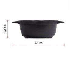 Valira Braadpan Met Deksel Aire - ø 24 Cm / 4 Liter -Cuisine Et Table non stick tall casserole induction 8