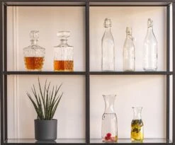 Sareva Whiskey Karaf - 800 Ml 5 Sareva Whiskey Karaf - 800 Ml -Cuisine Et Table opbergglas stellingkast 2 5