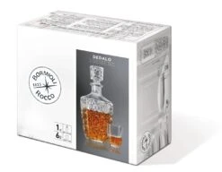 Bormioli Rocco Whiskey Set Dedalo - 7 Delige Set -Cuisine Et Table p002174