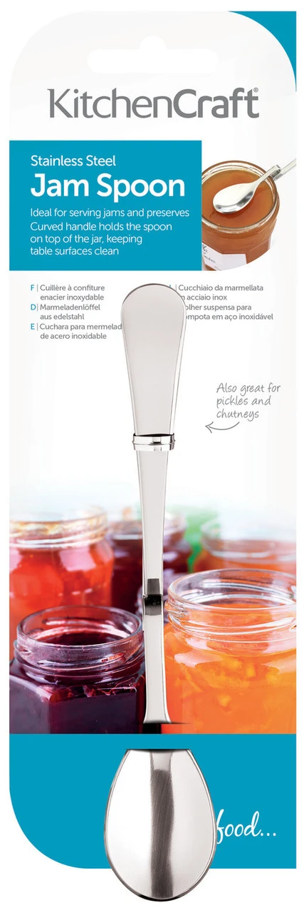 KitchenCraft Jamlepel / Dessertlepel RVS 6 KitchenCraft Jamlepel / Dessertlepel RVS - Image 4