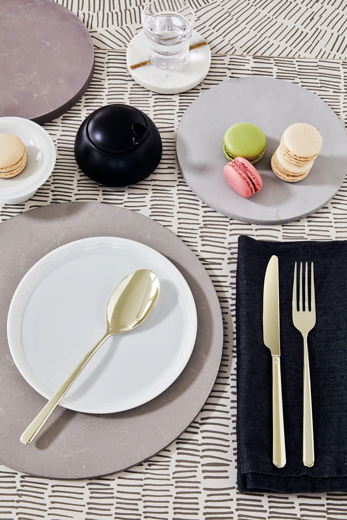 Sambonet Bestekset Linear - Champagne - 24 Delig / 6 Personen 4 Sambonet Bestekset Linear - Champagne - 24 Delig / 6 Personen - Image 2