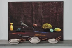 Sambonet Braadpan Rock 'n' Rose - Creme - ø 24 Cm / 4.5 Liter - Standaard Anti-aanbaklaag -Cuisine Et Table sambonet rock n rose sfeer11 2