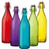 Sareva Gekleurde Beugelflessen Set - Set Van 5 Gekleurde Flessen