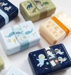 A Little Lovely Company Lunchbox - Astronauten -Cuisine Et Table sbasbu35 lr 6 lunch box astronauts