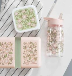 A Little Lovely Company Lunchbox - Roze Bloesems -Cuisine Et Table sbblpi50 lr 6 lunch box blossoms pink 1