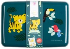 A Little Lovely Company Lunchbox - Jungle Tijger -Cuisine Et Table sbjtgr14 lr 10 lunch box jungle tiger