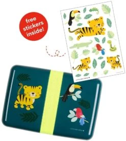 A Little Lovely Company Lunchbox - Jungle Tijger -Cuisine Et Table sbjtgr14 lr 11 lunch box jungle tiger