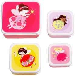 A Little Lovely Company Lunchset - Fee -Cuisine Et Table sbsefa28 lr 1 lunch and snack box set fairies