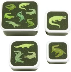 A Little Lovely Company Lunchset - Krokodillen 9 A Little Lovely Company Lunchset - Krokodillen -Cuisine Et Table sbsevr59 lr 1 lunch snack box set crocodiles 1
