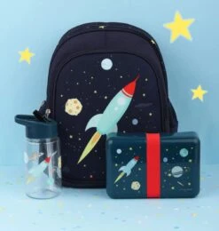 A Little Lovely Company Drinkfles / Waterfles - Ruimte -Cuisine Et Table sbspbu13 lr 2 lunch box space 1