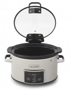 Crockpot Slowcooker - Digitaal - 3.5 Liter - CR060 -Cuisine Et Table slowcooker beige 2