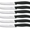 Victorinox Tomaten- / Worstmes Swiss Classic - Zwart - 6 Stuks -Cuisine Et Table tafelmes victoronix