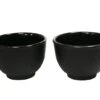 Sakura Tea Theekopjes - Gietijzer - Zwart - 2 Stuks -Cuisine Et Table theekopjes gietijzer