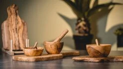 Jay Hill Serveerplank Met Handgreep Tunea - Olijfhout - 36 X 15 Cm -Cuisine Et Table tunea 4 1 2