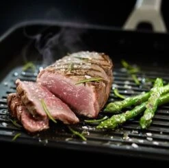 Valira Grillpan Aire Basics - Zwart - 28 X 28 Cm -Cuisine Et Table valiragrillpan28x283 5