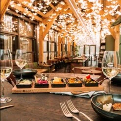 Bowls & Dishes Serveerplank / Tapasplank Streetfood 5-vaks Zwart - Large -Cuisine Et Table vbb1849.zw 6