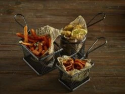 Hendi Frietmandje RVS ø 9 Cm -Cuisine Et Table vetvrij20papier 2 1