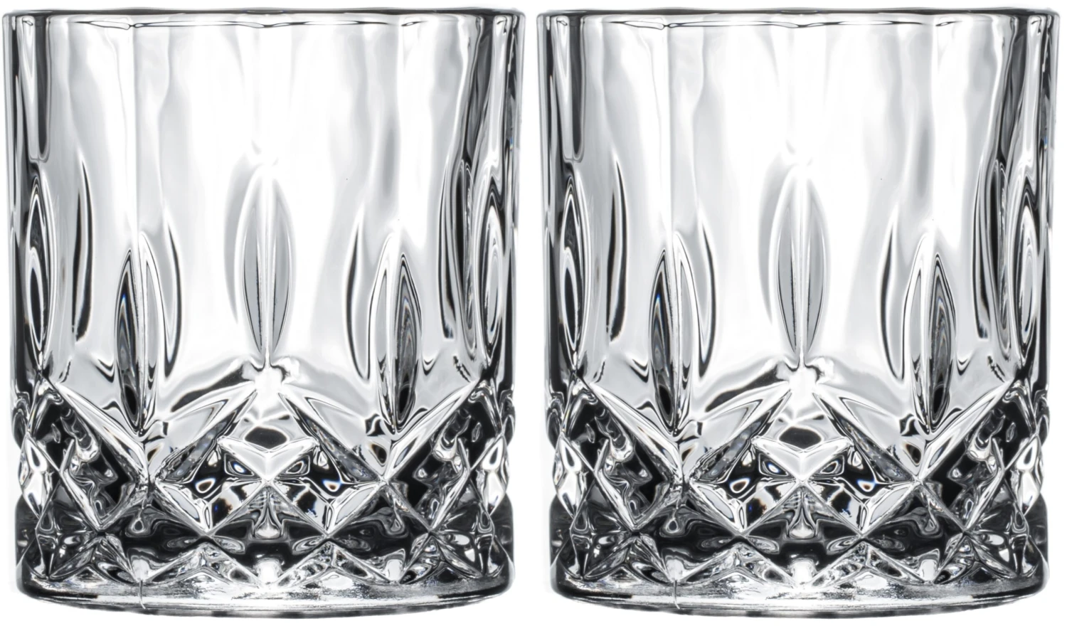 Cookinglife Whiskey Glazen / Cocktailglazen / Waterglazen Moray - 320 Ml - 2 Stuks 3 Cookinglife Whiskey Glazen / Cocktailglazen / Waterglazen Moray - 320 Ml - 2 Stuks